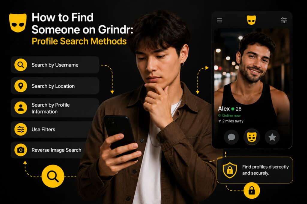 find someone on grindr