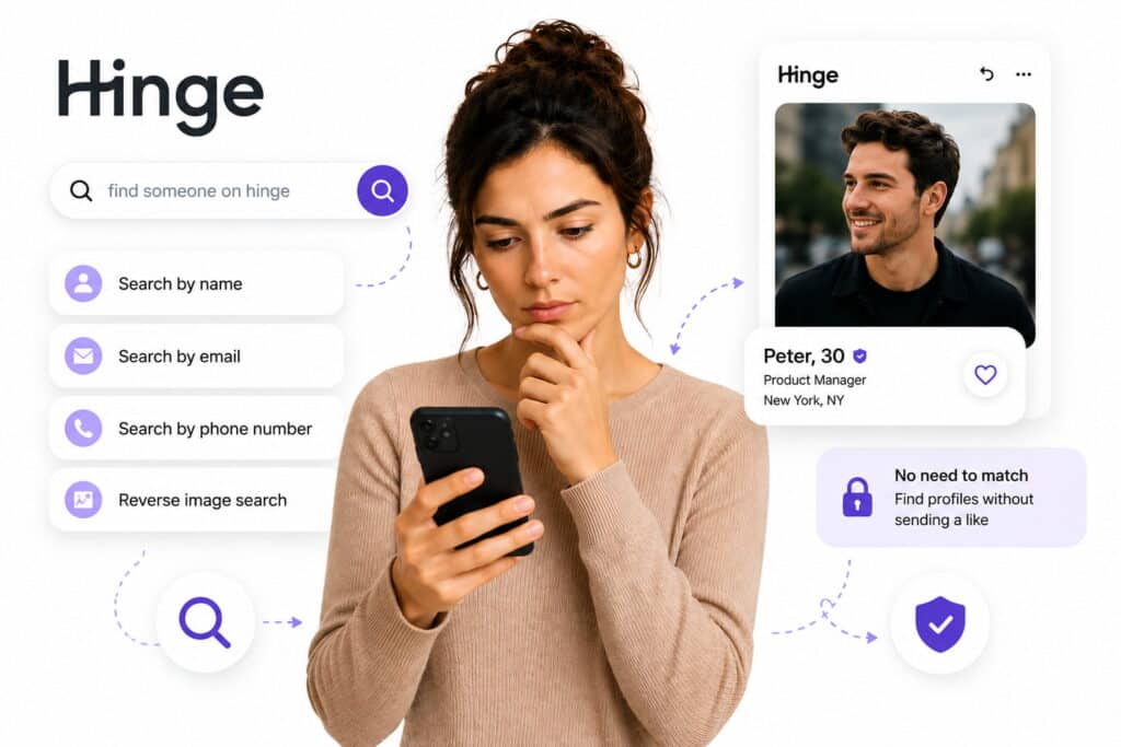 hinge search