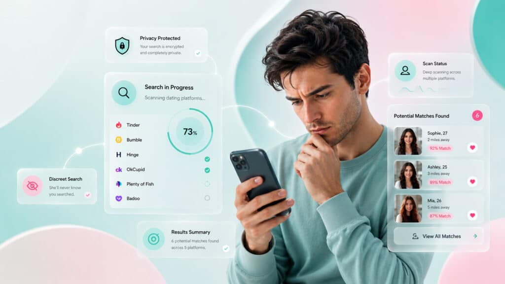 see if your girlfriend is on dating apps
